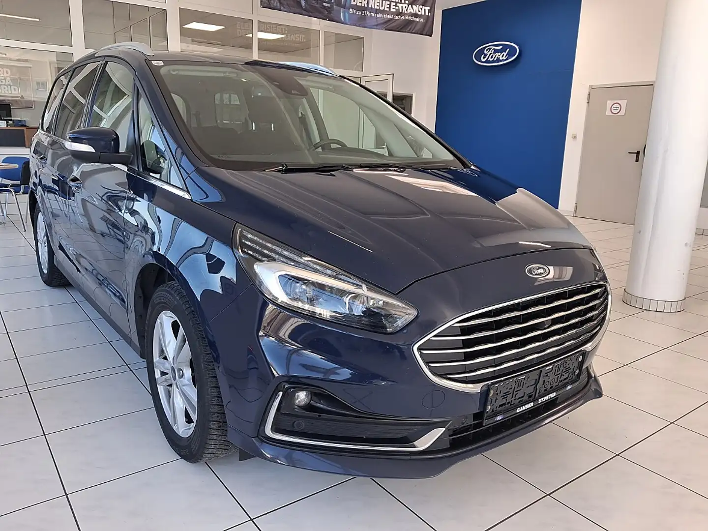 Ford Galaxy 2,5 Duratec Hybrid Titanium Aut. Blau - 1