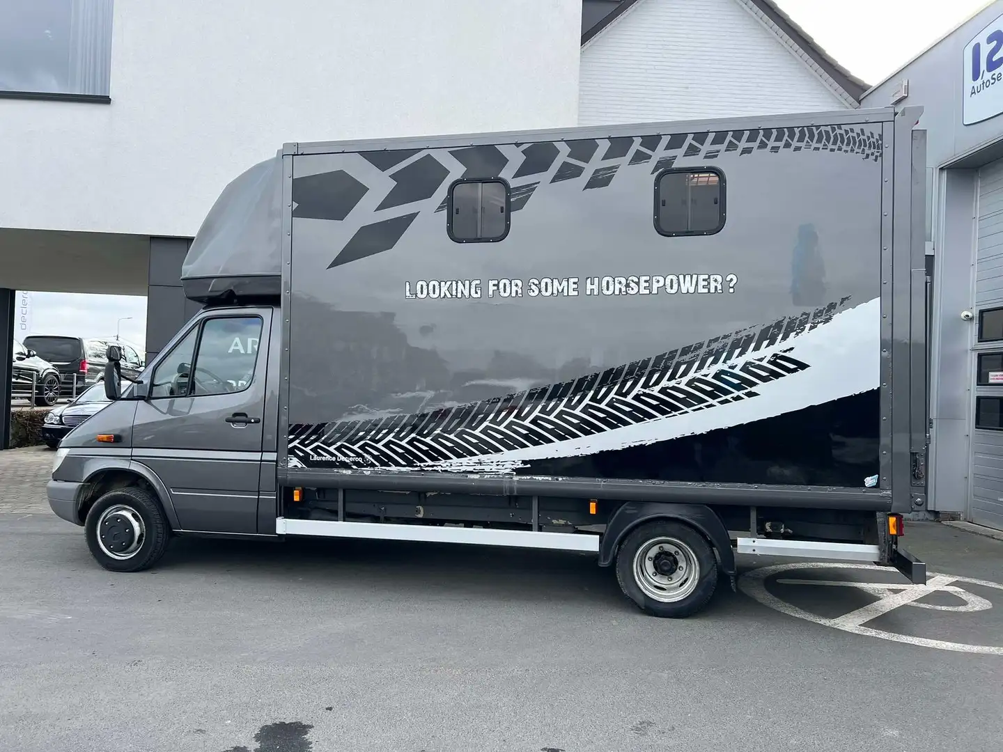 Mercedes-Benz Sprinter 413CDI 3 zitpl AIRCO C rijbewijs 1300kg laden Szürke - 2