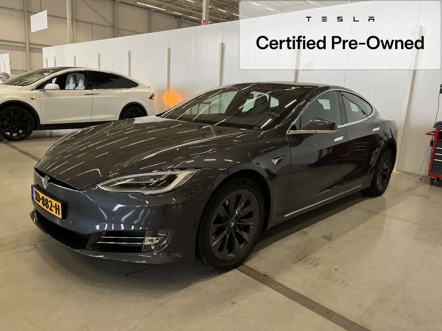 Tesla Model S 75D / Gecertificeerde Occasion / Decor van donker Grijs - 1