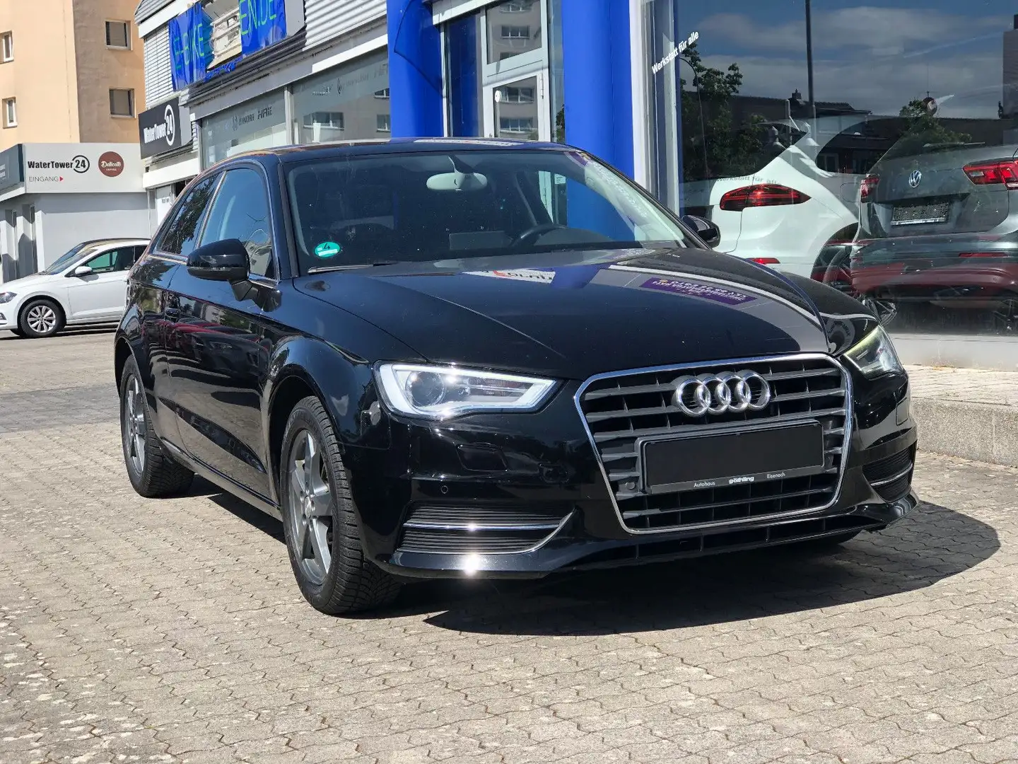 Audi A3 1.4 TFSI * 1.Hand * Leder * LED * Standhzg. * Zwart - 1