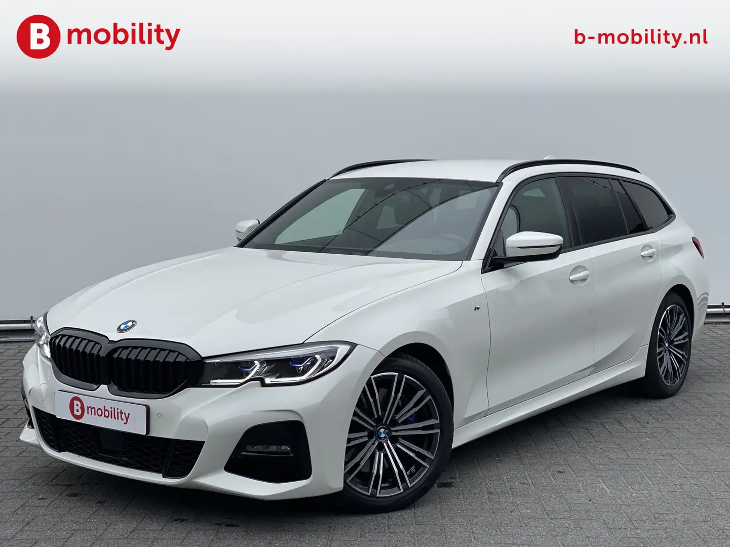 BMW 330 3-serie Touring 330d High Executive M-sport Automa White - 1