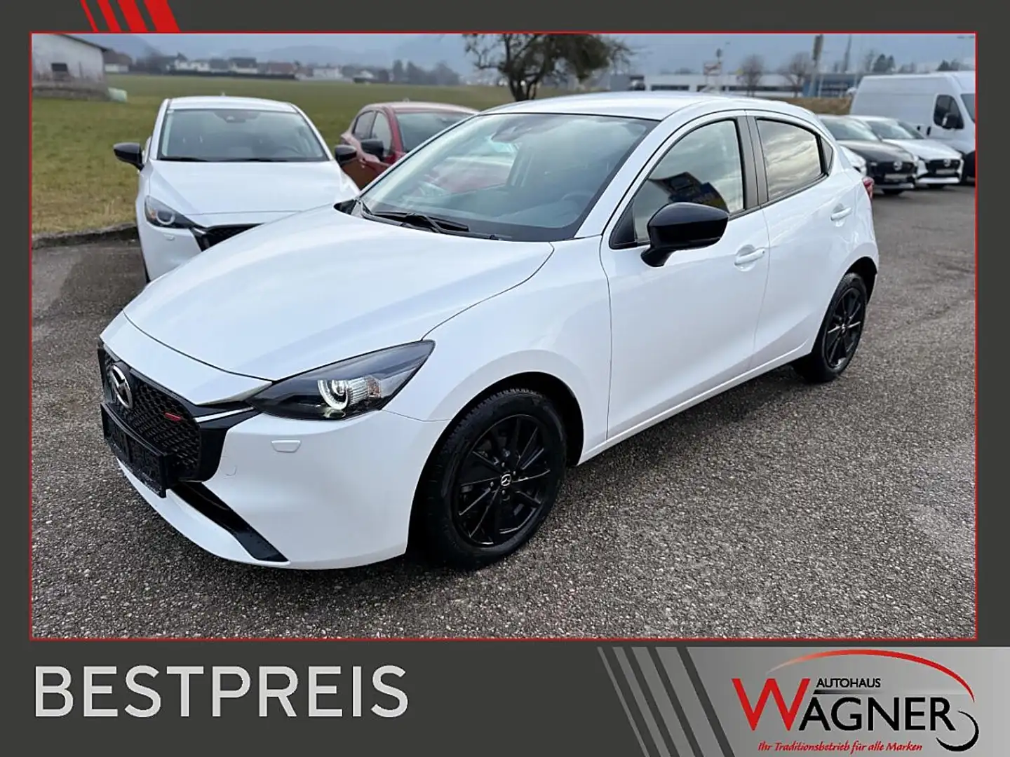 Mazda 2 Mazda2 Skyactiv G90 Homura Aut. Weiß - 1