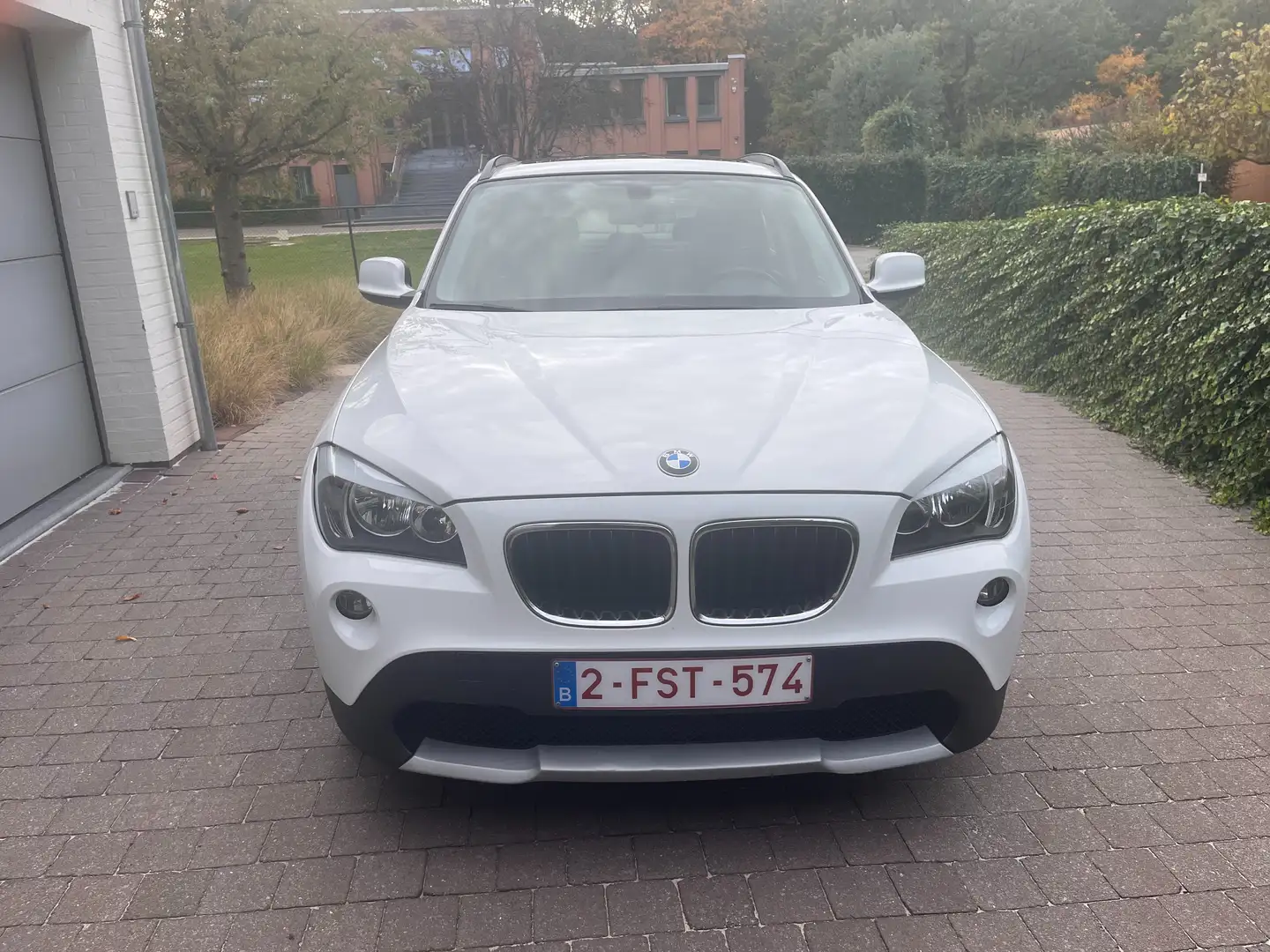 BMW X1 X1 xDrive18d Blanc - 1