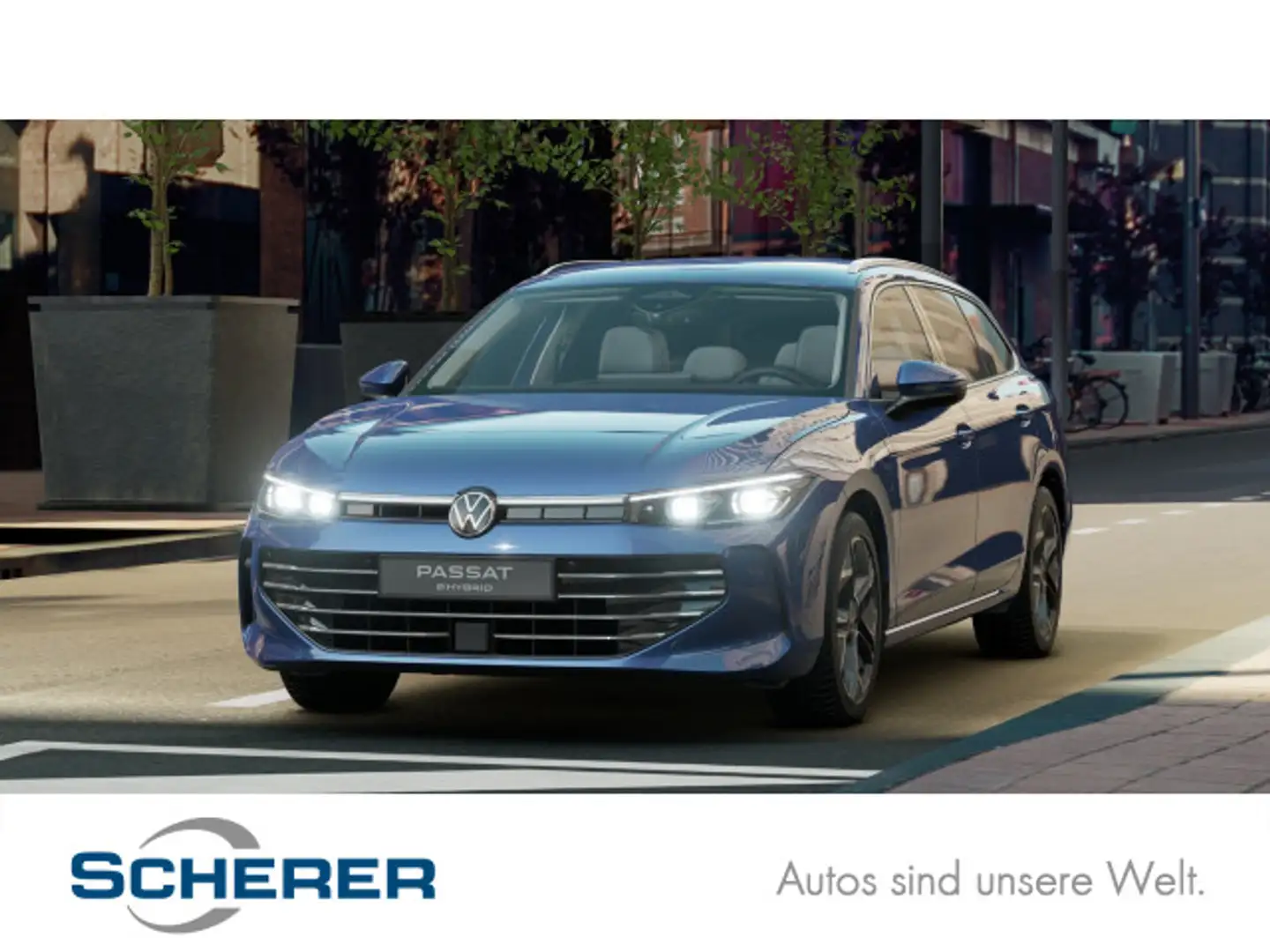 Volkswagen Passat Variant Sport Sitzhei./Massage vo./CarPla Blau - 1