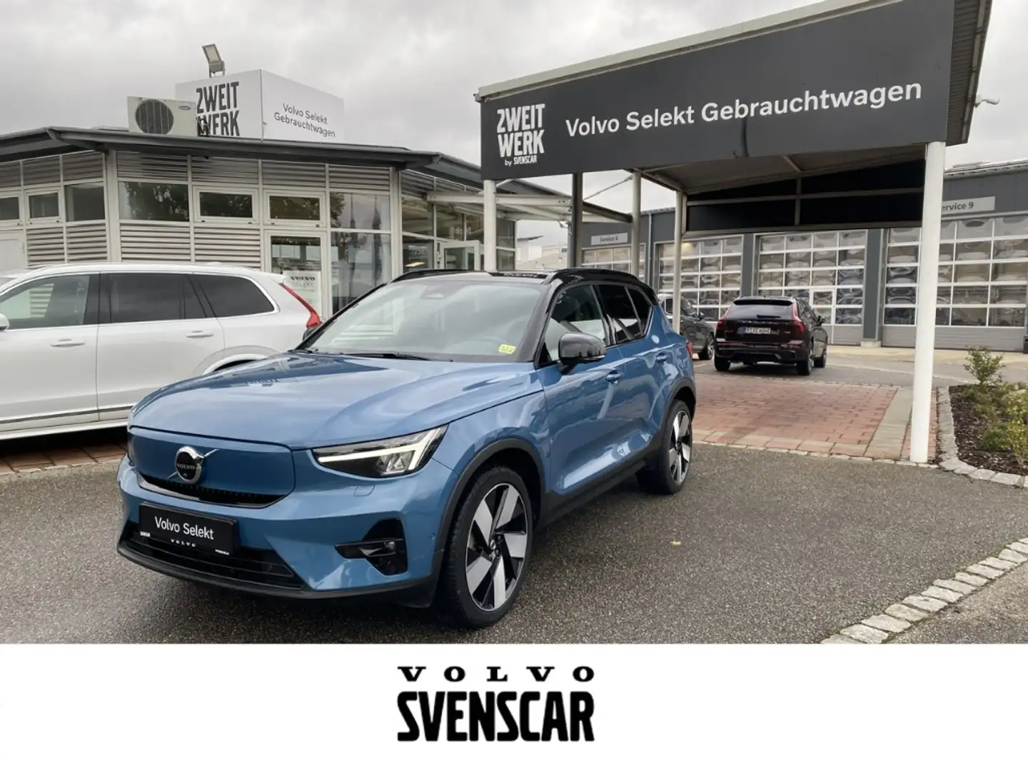 Volvo XC40 Ultimate Recharge Pure Electric AWD StandHZG Digit Blau - 1