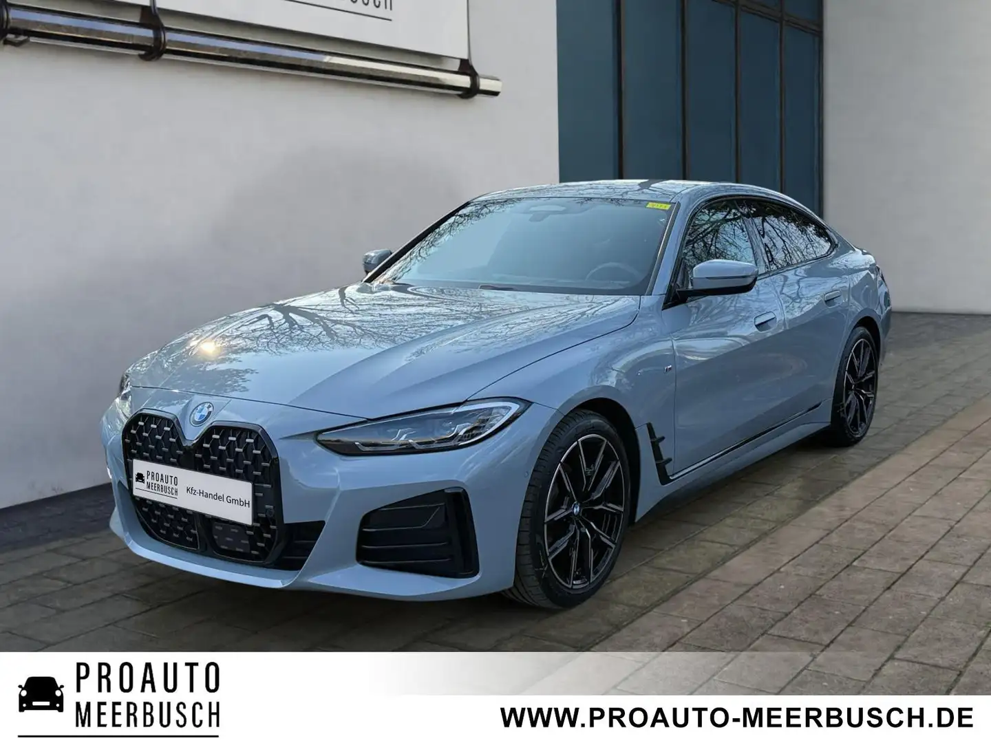 BMW 420 d Gran Coupe xDrive M Sport AHK/HUD/STNDHZNG Grau - 1