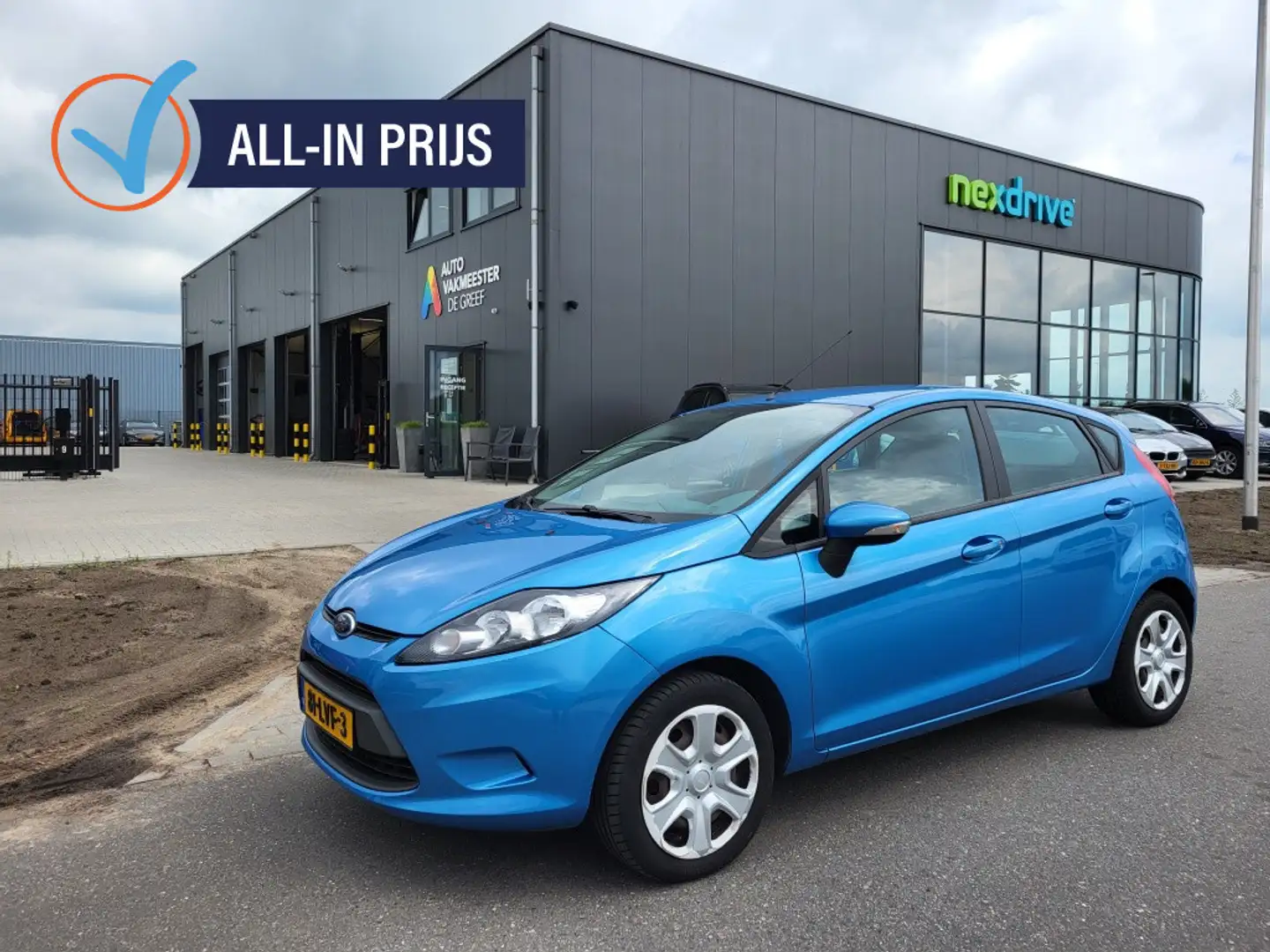 Ford Fiesta 1.25i 16V 60 pk Limited 1e eigenaar Blauw - 1