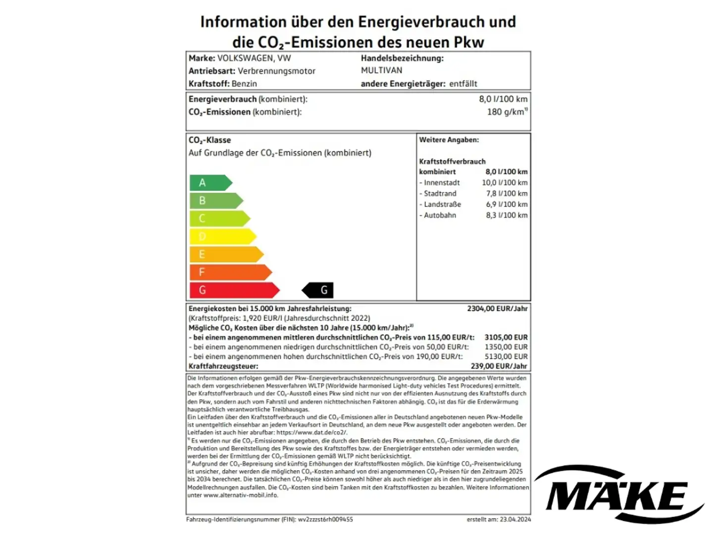 Volkswagen T7 Multivan Life 1.5 TSI DSG KR NAVI LED GRA 7-Si. Grijs - 2