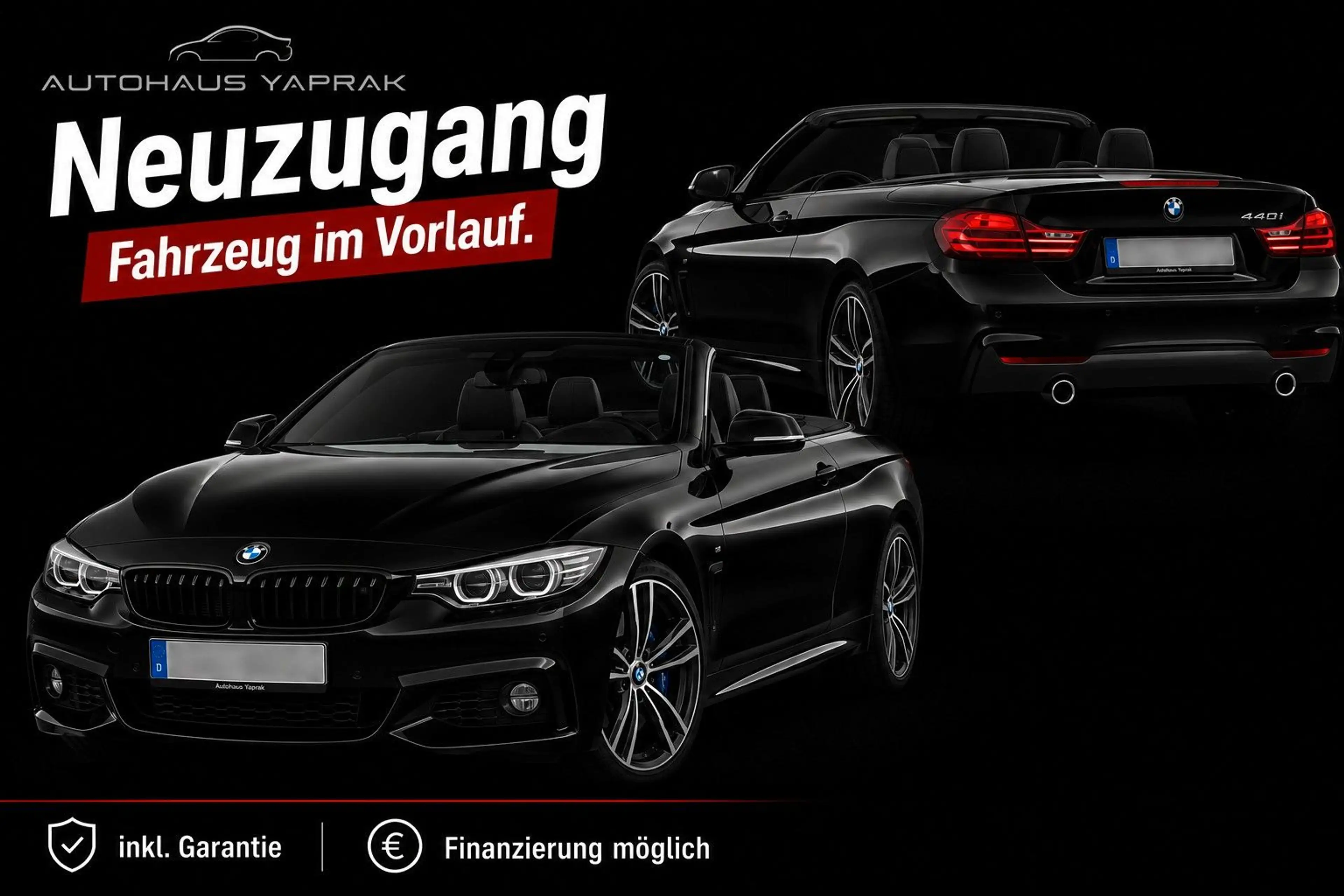 BMW 440 i Cabrio M Sport|2HD|H/K|HUD|DAB|BMW Service