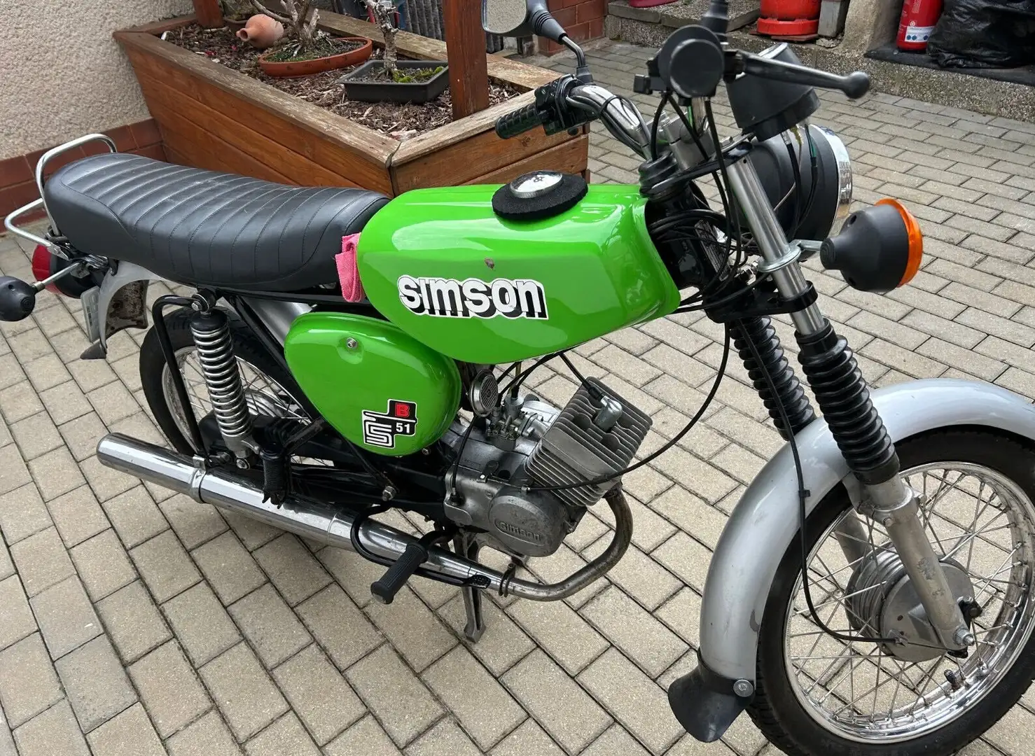 Simson S 51 Zelená - 2