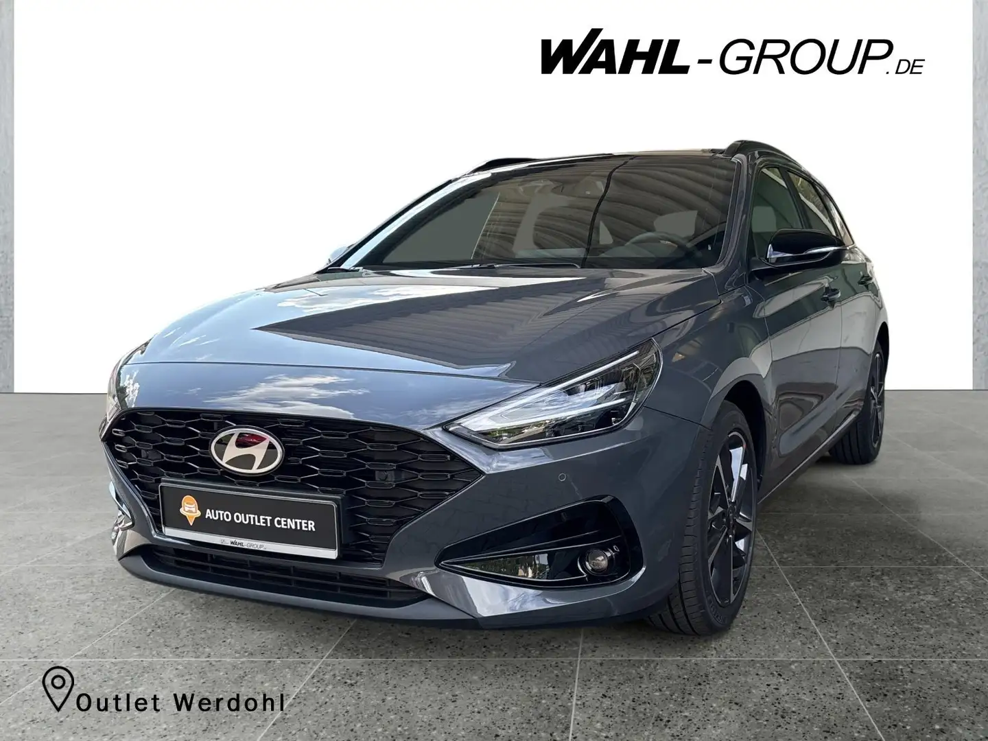 Hyundai i30 1.5 T-GDI DCT*GO! PLUS*LED*KAMERA*PANO-DACH*NAVI* Gris - 1