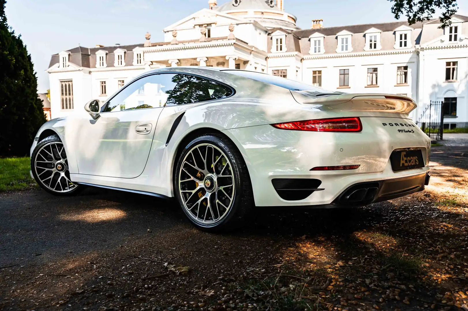 Porsche 911 991 TURBO S *** PDK / SPORT CHRONO / PCCB *** Wit - 1