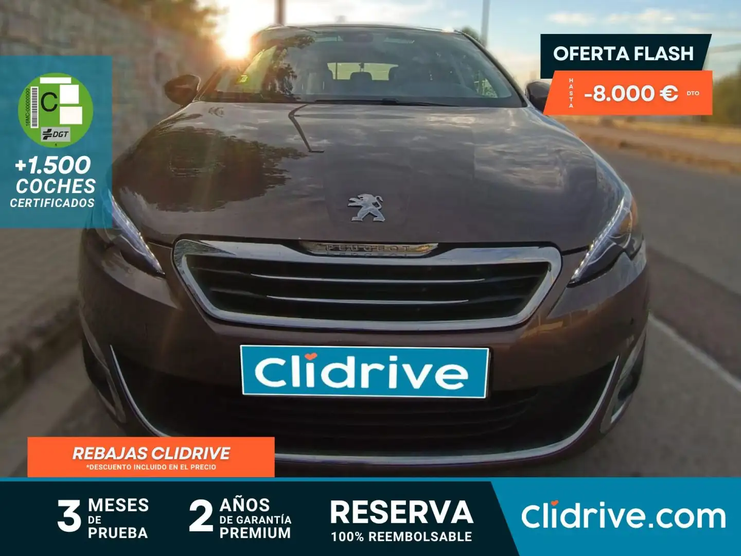 Peugeot 308 SW 2.0 BlueHDi Allure 150 Brown - 1