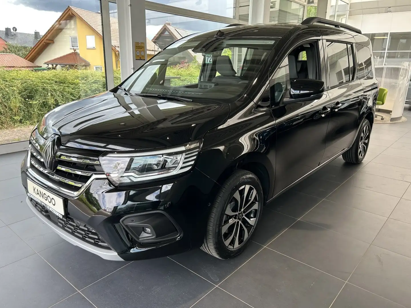 Renault Kangoo PKW GRAND TECHNO TCe 130 EDC Fahrerairbag Schwarz - 1