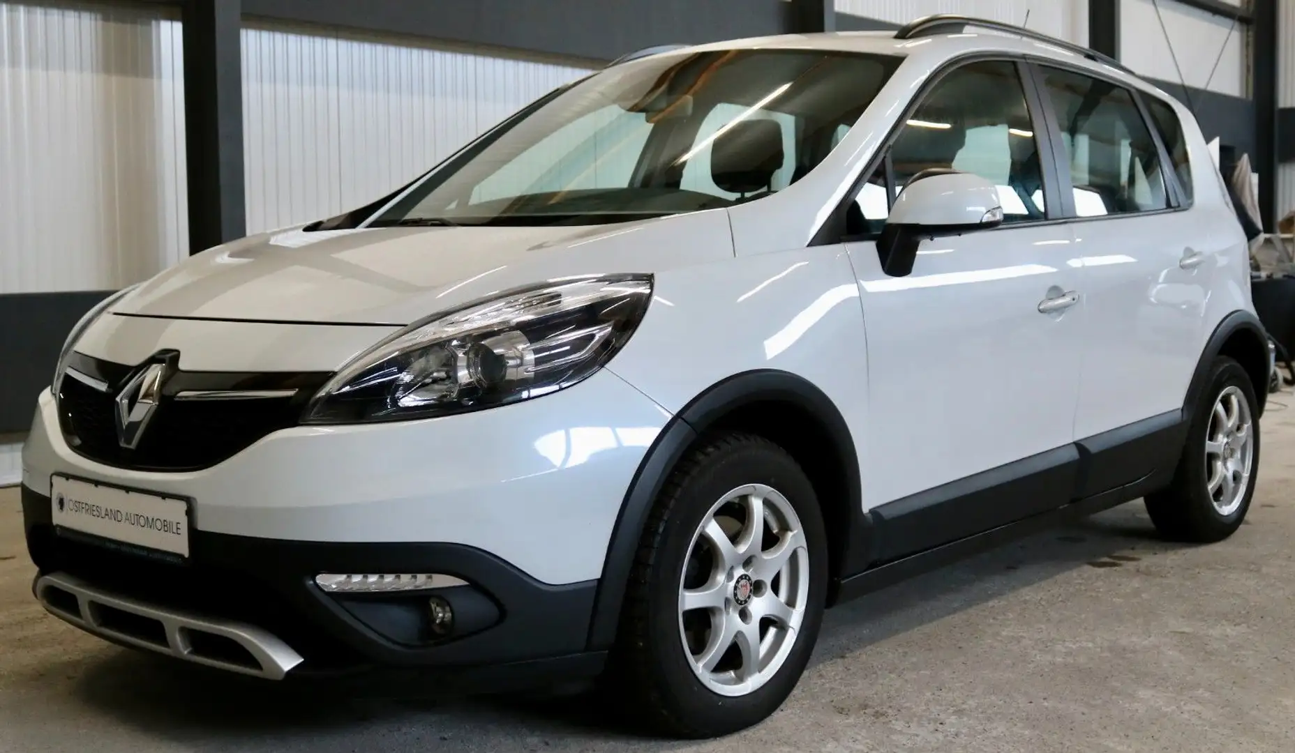 Renault Scenic III Klima, Navigationssystem,Motorschaden Білий - 2