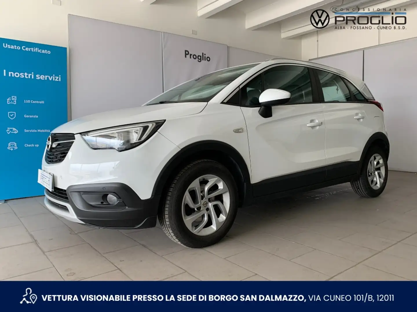 Opel Crossland X - Crossland X 1.2 Turbo 12V 110 CV Start&Stop aut. Bianco - 1