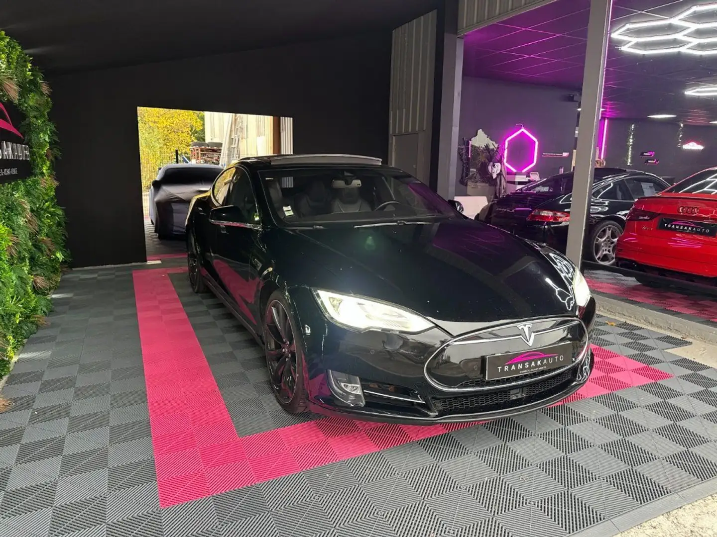 Tesla Model S P85D 700 ch ~ Batterie changée il y a 3 ans ~ Recharge gratuit à vie Zwart - 2