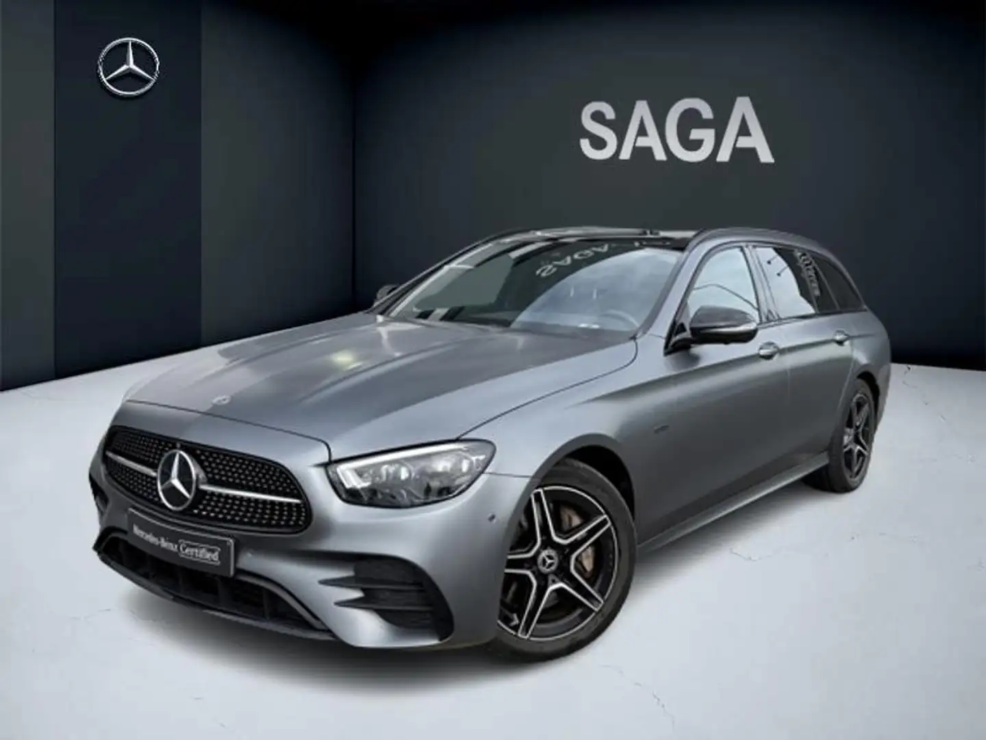Mercedes-Benz E 300 de Break AMG Pack Night Pano Gris - 1