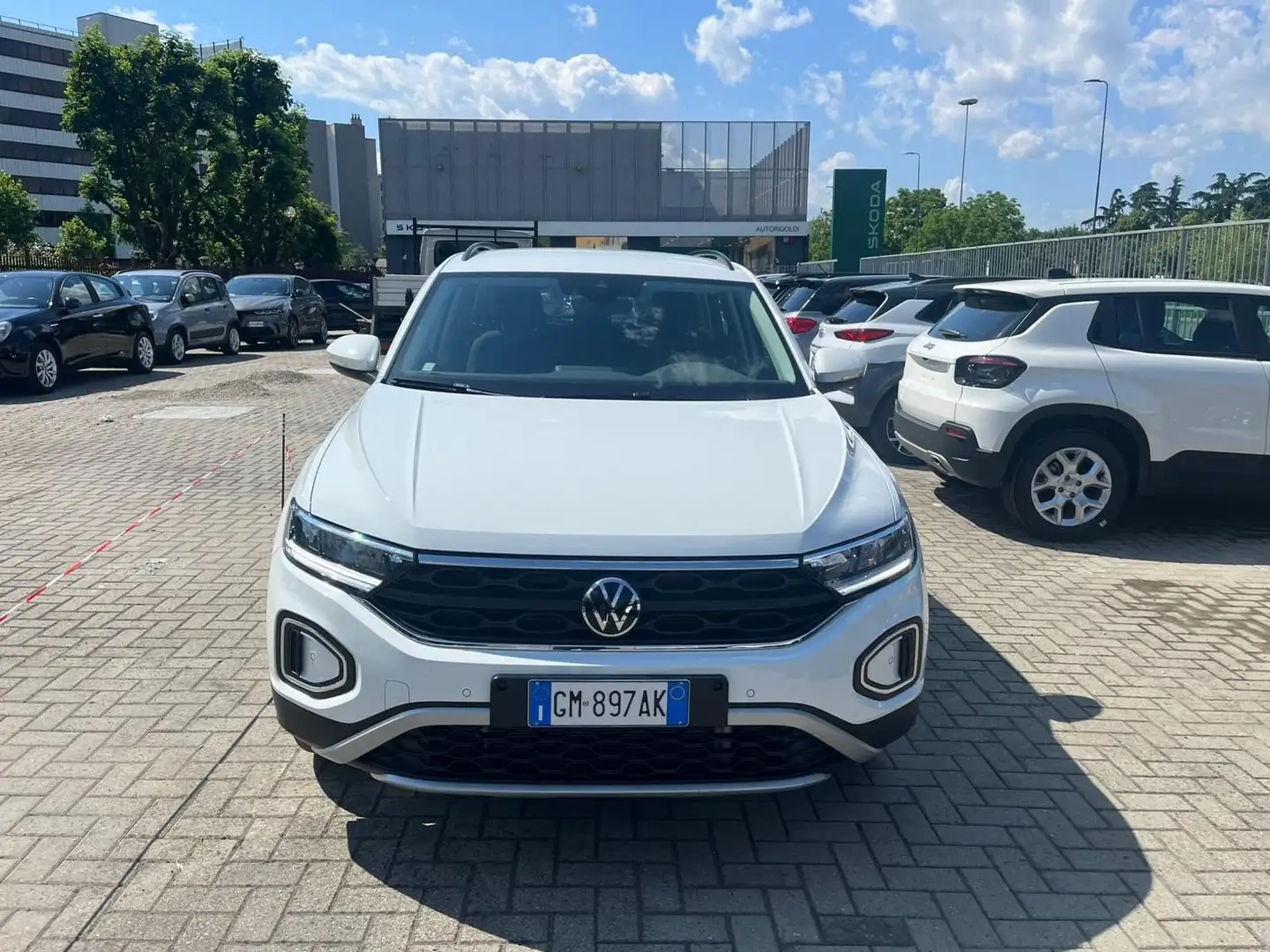 Volkswagen T-Roc 1.5 TSI ACT Life Fehér - 2