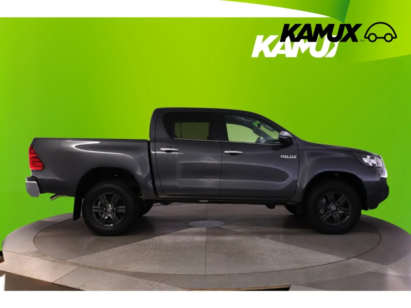 Toyota Hilux 2.4D-4D 4x4 Aut.Double Cab Comfort+NAVI+KAMERA Grau - 2