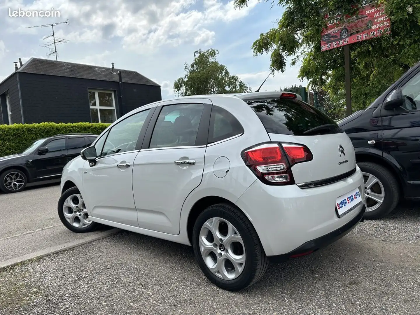 Citroen C3 1.2l PACK EXCLUSIVE 82CV 2016 Wit - 2