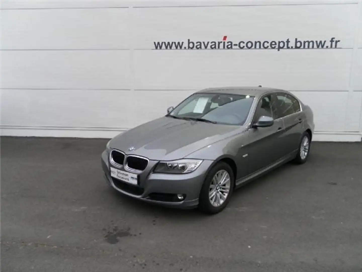 BMW 320 Serie 3 d Luxe Gris - 1