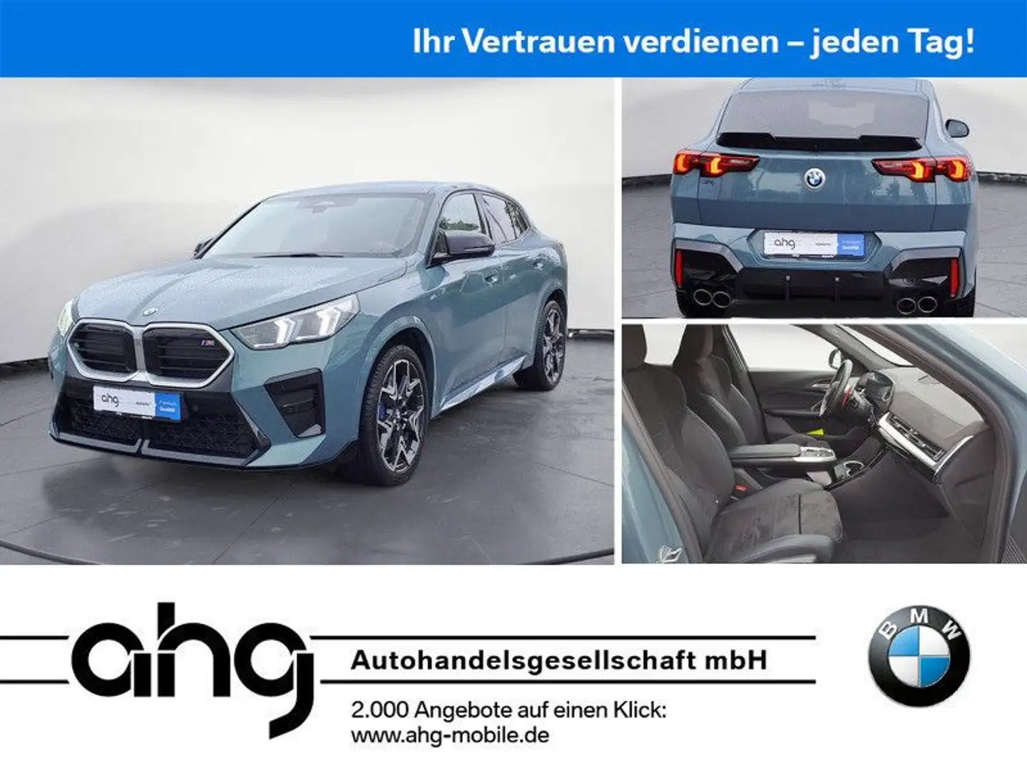 BMW X2 M35i xDrive Steptronic DCT Navi DSG Bluetooth Grün - 1