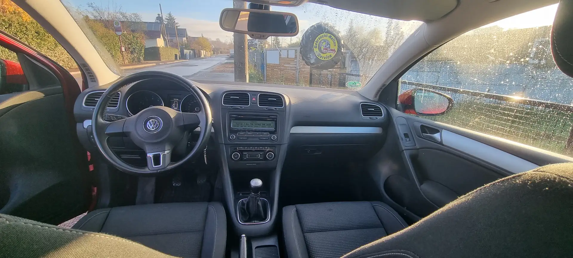 Volkswagen Golf Golf VI 5-Türer 1.2 TSI Team Rot - 1