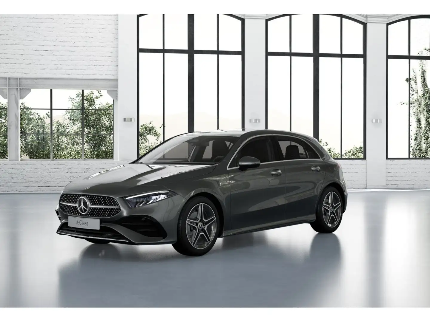 Mercedes-Benz A 200 Kompaktlimousine AMG, Kamera, Totw., Distr Grau - 2