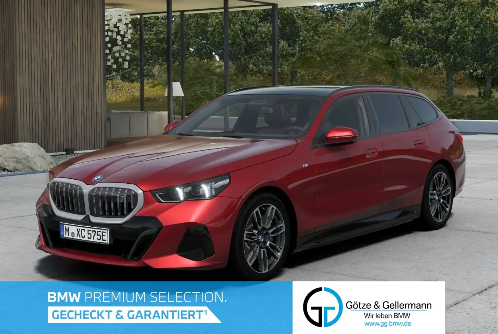 BMW i5 eDrive40 Touring M Sport //Leas.ab EUR589,-inkl. Rot - 1