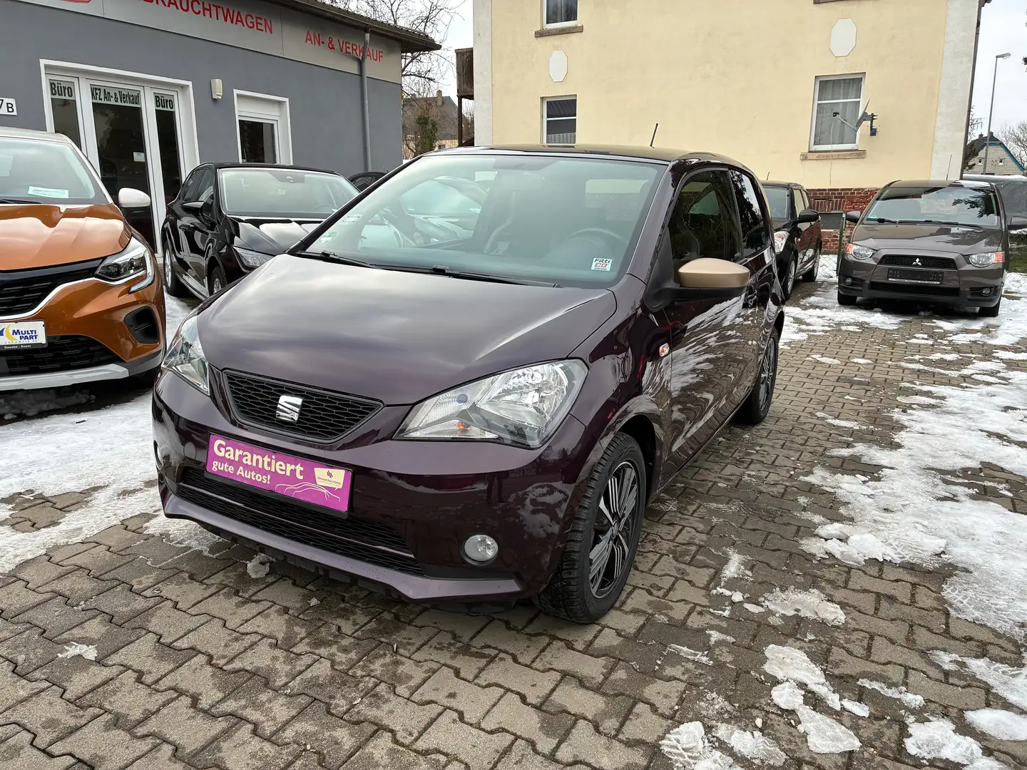 SEAT Mii By Cosmopolitan / Sitzheizung / Klima / Teilleder Rot - 1