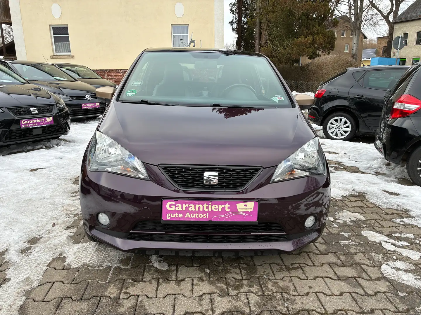 SEAT Mii By Cosmopolitan / Sitzheizung / Klima / Teilleder Rot - 2