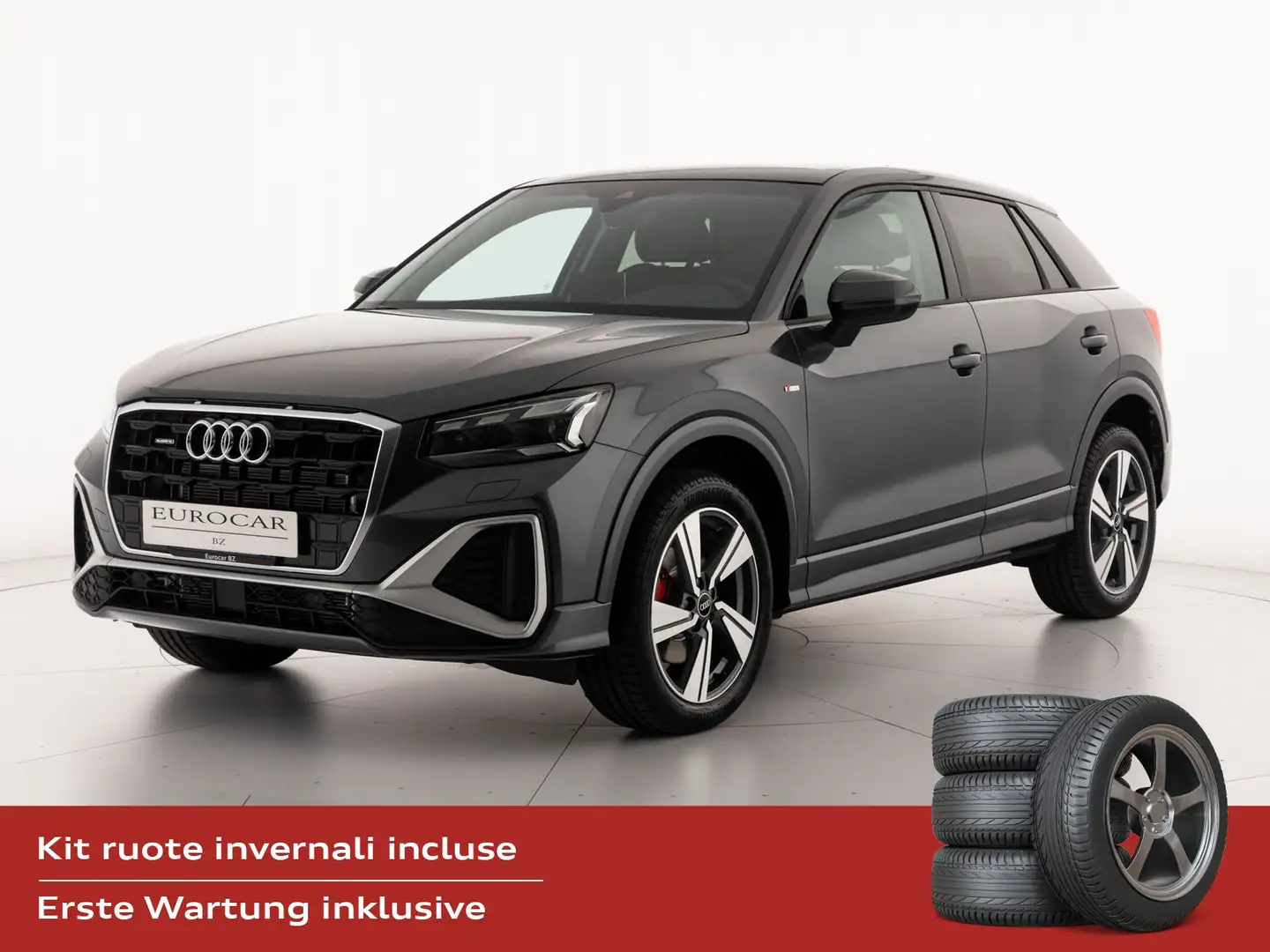 Audi Q2 40 2.0 tfsi s line edition quattro s-tronic Grau - 1