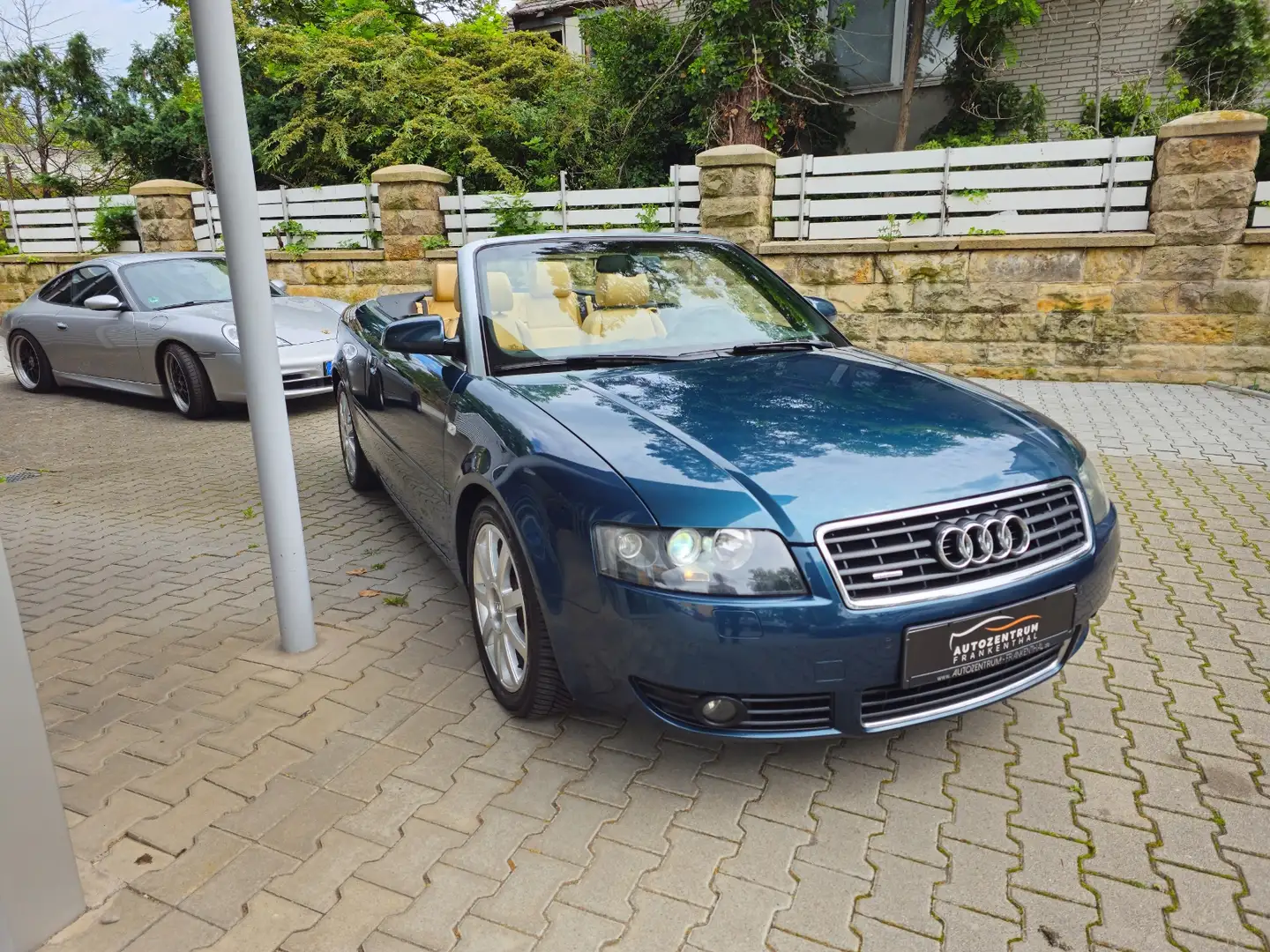 Audi A4 Cabriolet 3.0 Quattro Tiptronic *BOSE*MEMORY*LEDE Zöld - 2