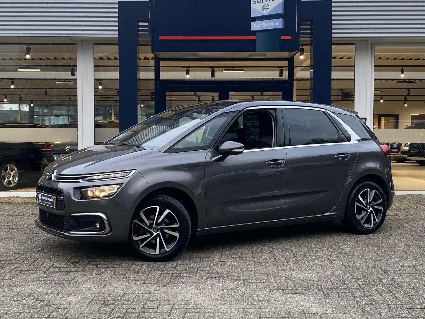 Citroen C4 Picasso 1.6 BlueHDI Shine / Automaat / NL-Auto / 1e-Eigena Gris - 2