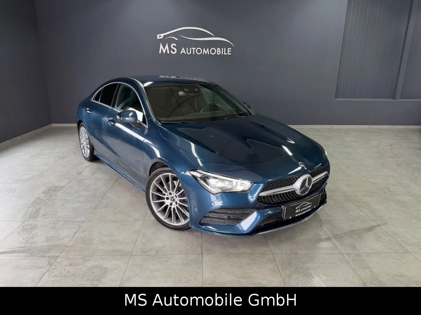 Mercedes-Benz CLA 200 AMG Line ACC/MBUX/MULTIBEAM Bleu - 1