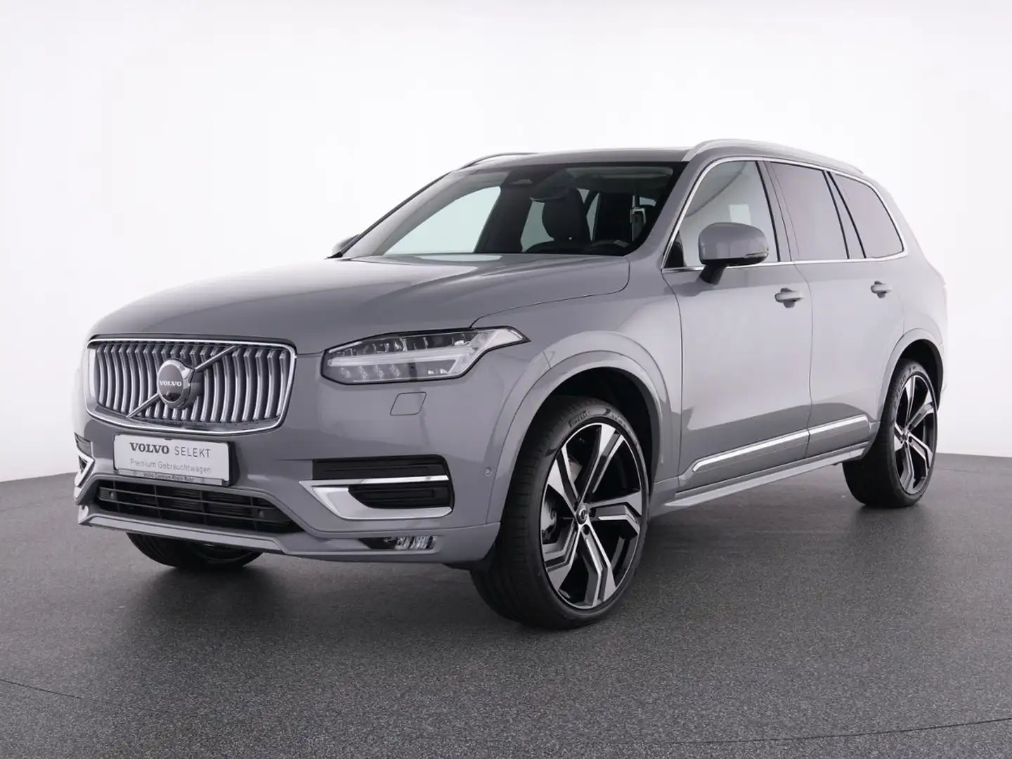 Volvo XC90 B5 D AWD Ultimate Bright +LED+AHK+DAB+4xSHZ Grau - 2