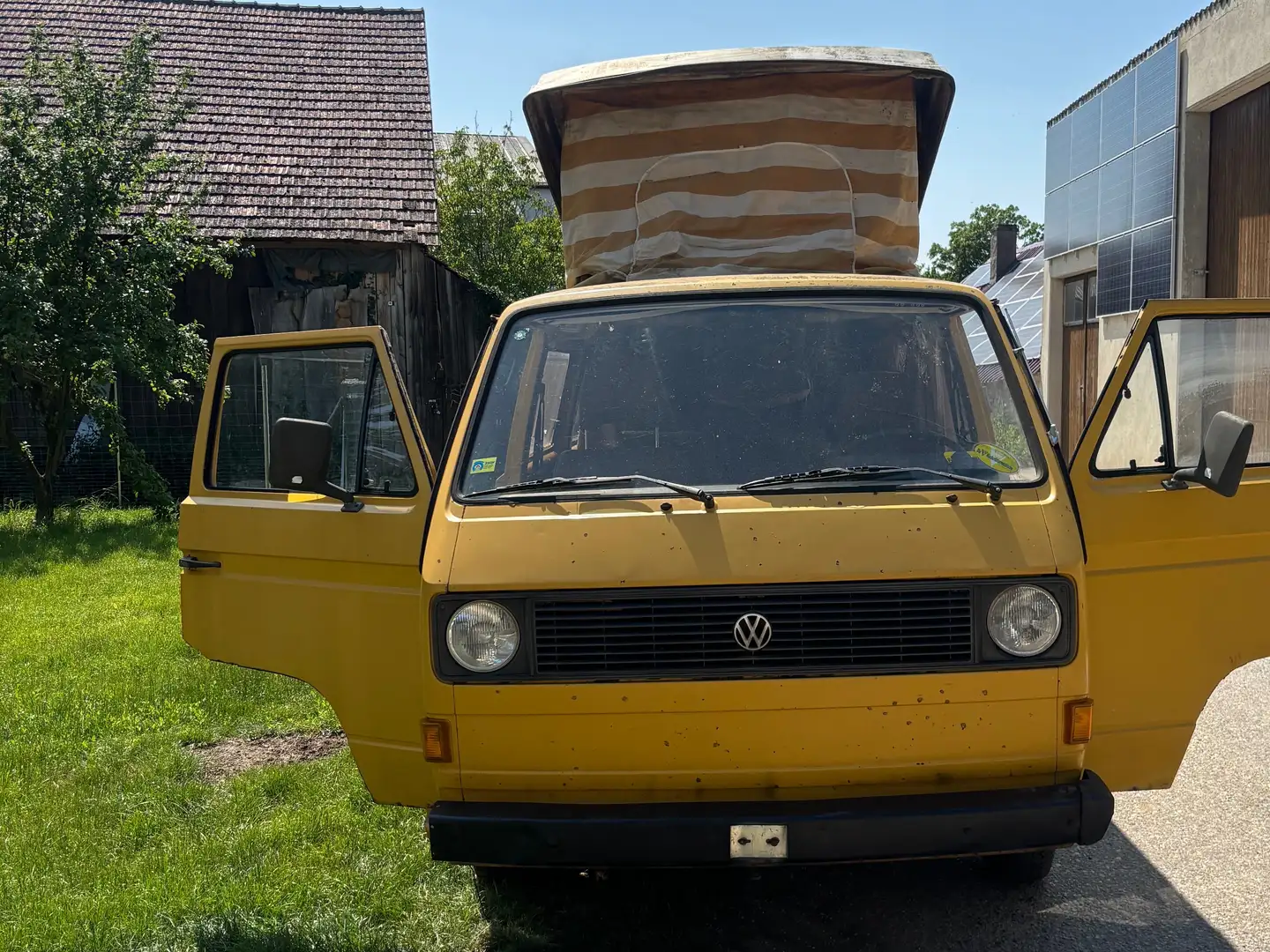 Volkswagen T3 D‘Ieteren Camper (wie Westfalia) Jaune - 2