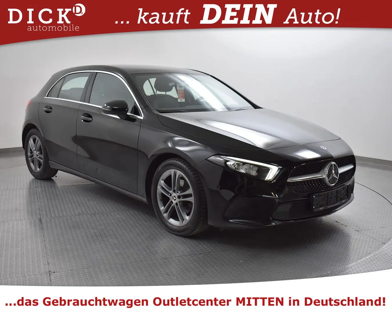 Mercedes-Benz A 180 7G Progress WIDESC+NAV+LED+ACC+KAM+SHZ+17" Nero - 1