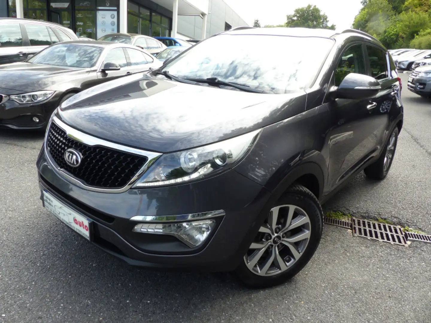 Kia Sportage 1.6 GDI 135CH COOL 2WD ECO GPL Gris - 1