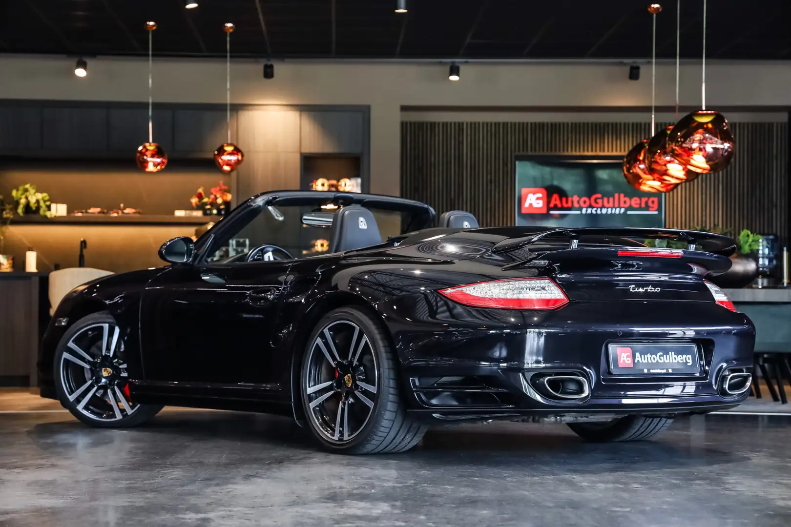 Porsche 997 Cabrio 3.8 Turbo Sportstoelen Adaptive Voll Leder Nero - 2