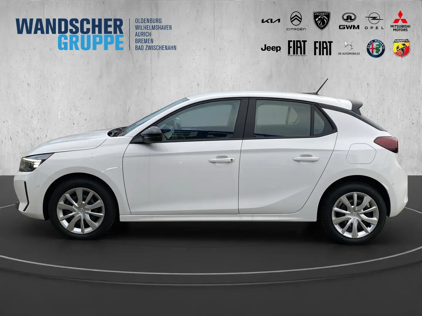 Opel Corsa F 1.2 Turbo +SoundSys+PDC+SpurH+SpurW Weiß - 2