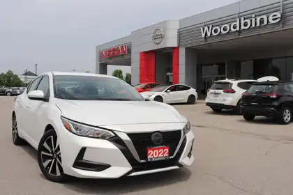 White 2022 Nissan Sentra Sedan Front-Wheel Drive Automatic