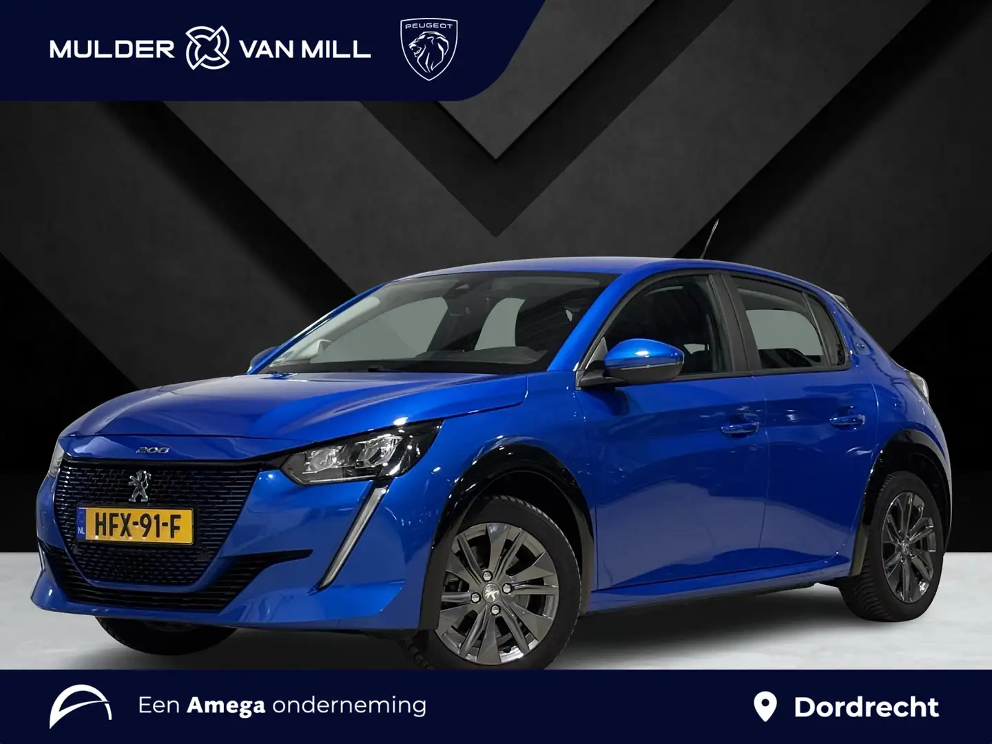 Peugeot e-208 Active Pack EV 3-FASEN 50kWh 136pk | APPLE CARPLAY Blauw - 1