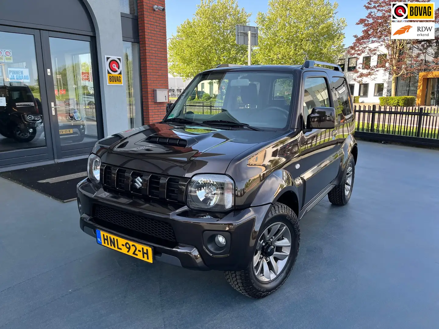 Suzuki Jimny 1.3 Exclusive LEDER STOELVERWARMING AIRCO LMV Brown - 1