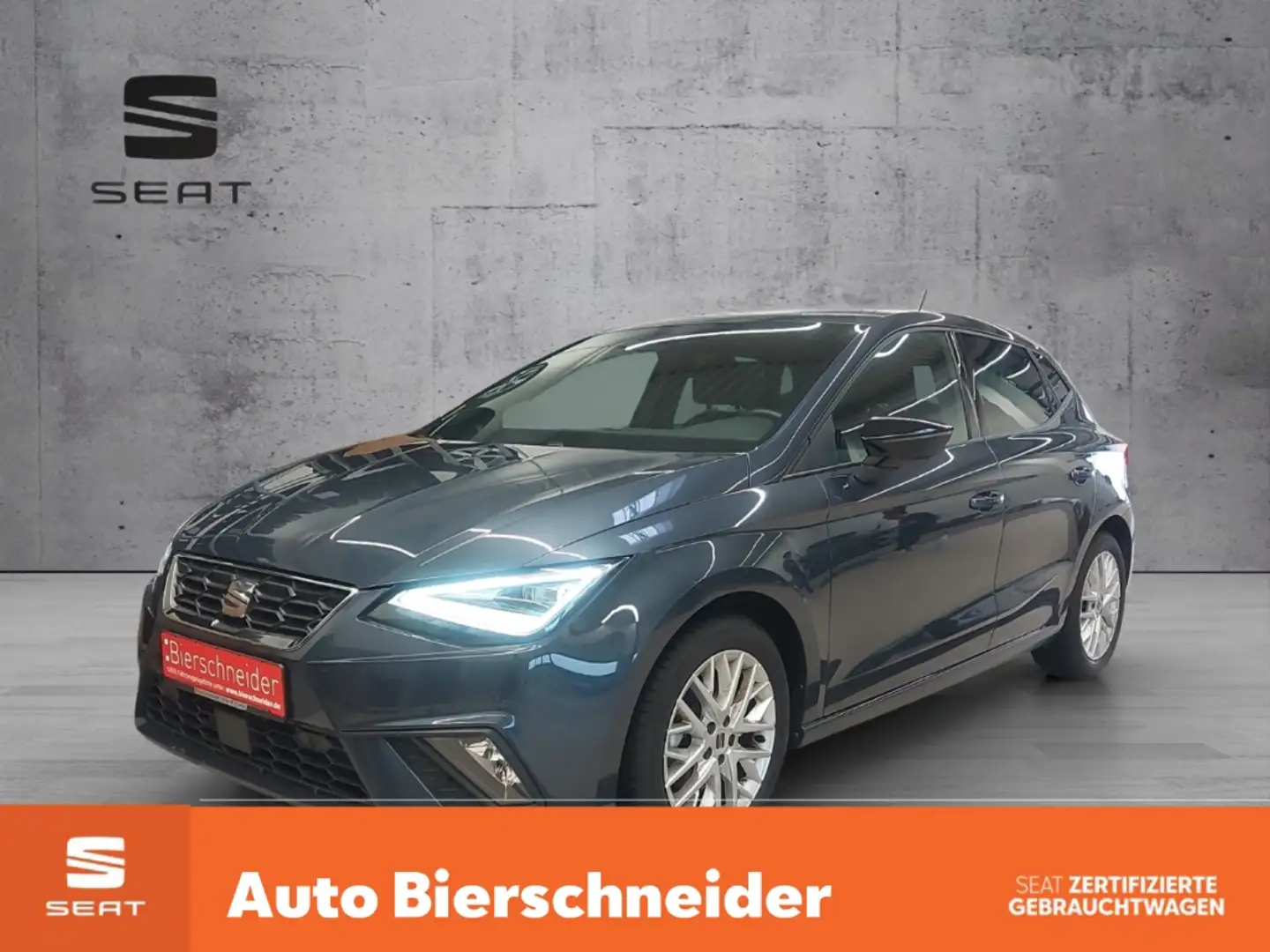 SEAT Ibiza 1.0 TSI DSG FR NAVI LED KAMERA ACC SHZ GRA Grau - 1