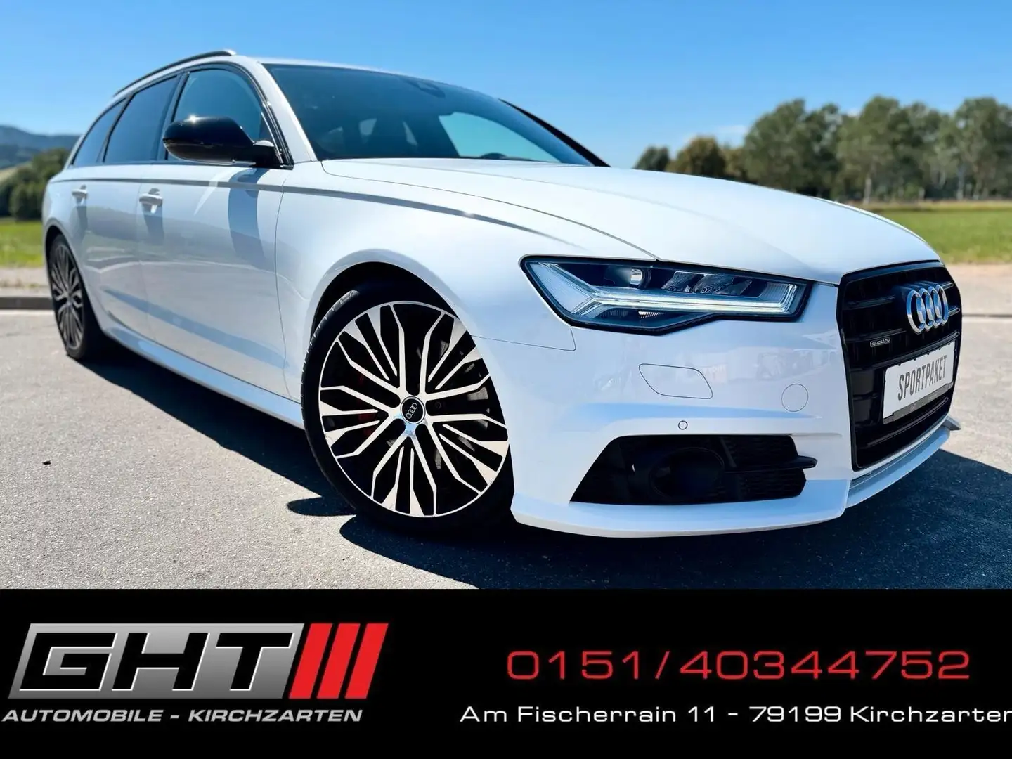 Audi A6 Avant 3.0 TDI quattro competition RS-Raute Blanc - 1