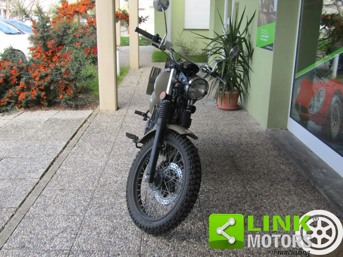 Honda CB 400 Four MASCH Scambler XY400 CUSTOM (unicoprop Verde - 2