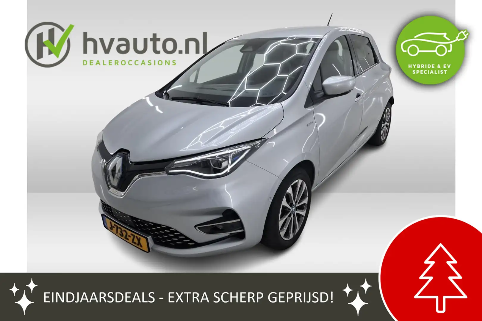 Renault ZOE R135 EDITION ONE 52 KWH ACCUKOOP CCS | Winterpakke Gris - 1