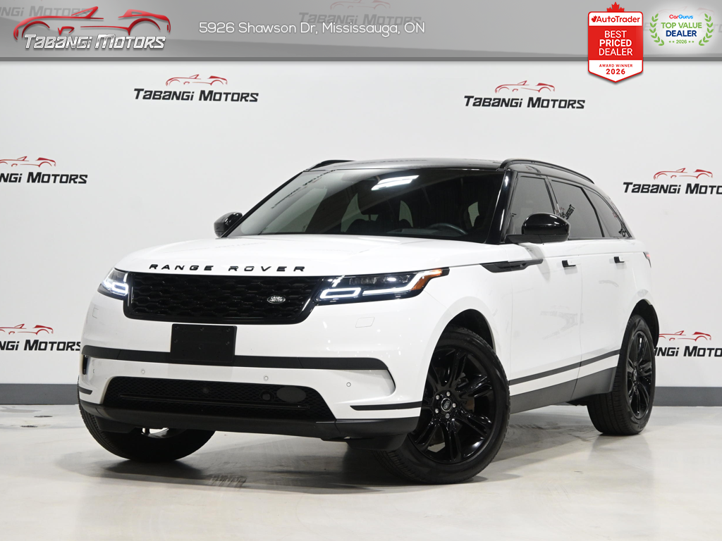 2022 Land Rover Range Rover Velar P250 S  HUD MERIDIAN Panoramic Roof Vented Seats